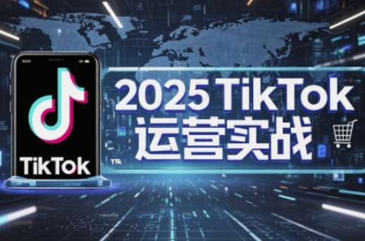 2025TikTok电商运营，掌握TikTok店铺运营核心技巧，实现低成本高转化-678网创