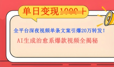 全平台深夜文案新风口：DeepSeek生成百万播放量金句，治愈系内容涨粉速度快4倍-678网创
