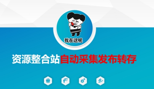 资源整合站自动采集发布转存，解放双手-678网创